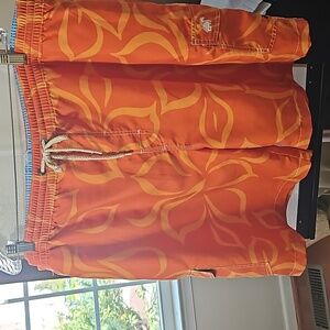 Caribbean Joe men Floral Print Swim Trunk XXL